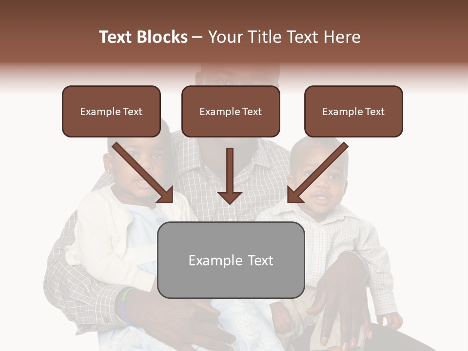 Closeup Shirt Black PowerPoint Template