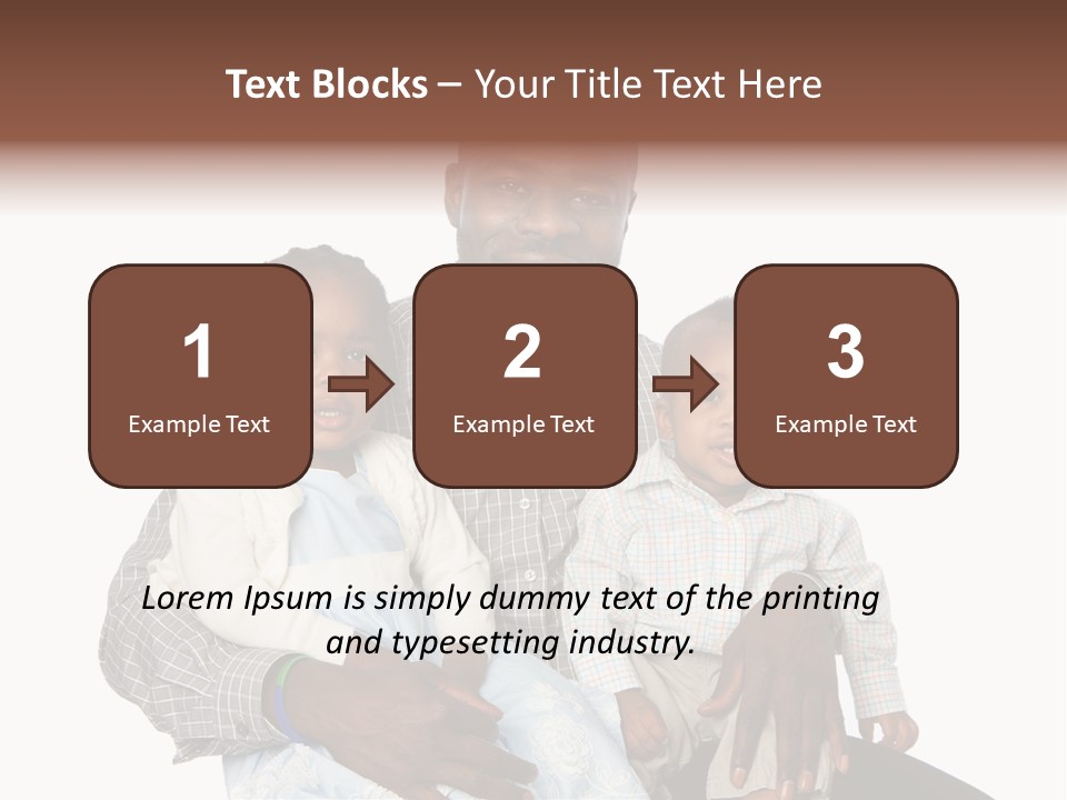 Closeup Shirt Black PowerPoint Template