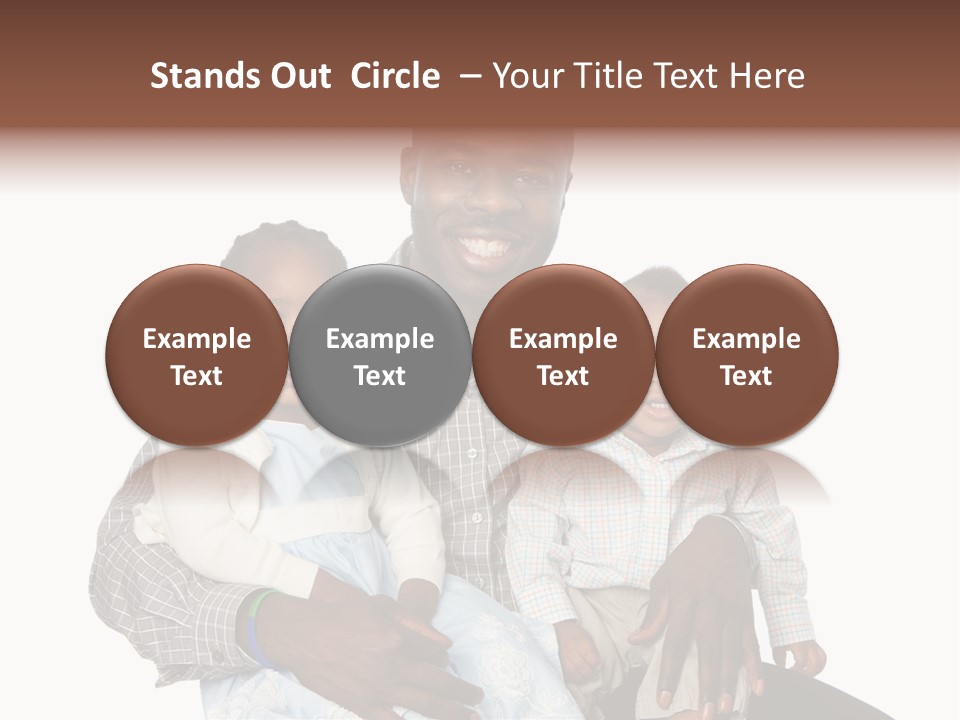 Closeup Shirt Black PowerPoint Template