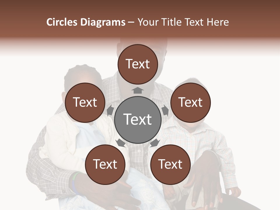 Closeup Shirt Black PowerPoint Template