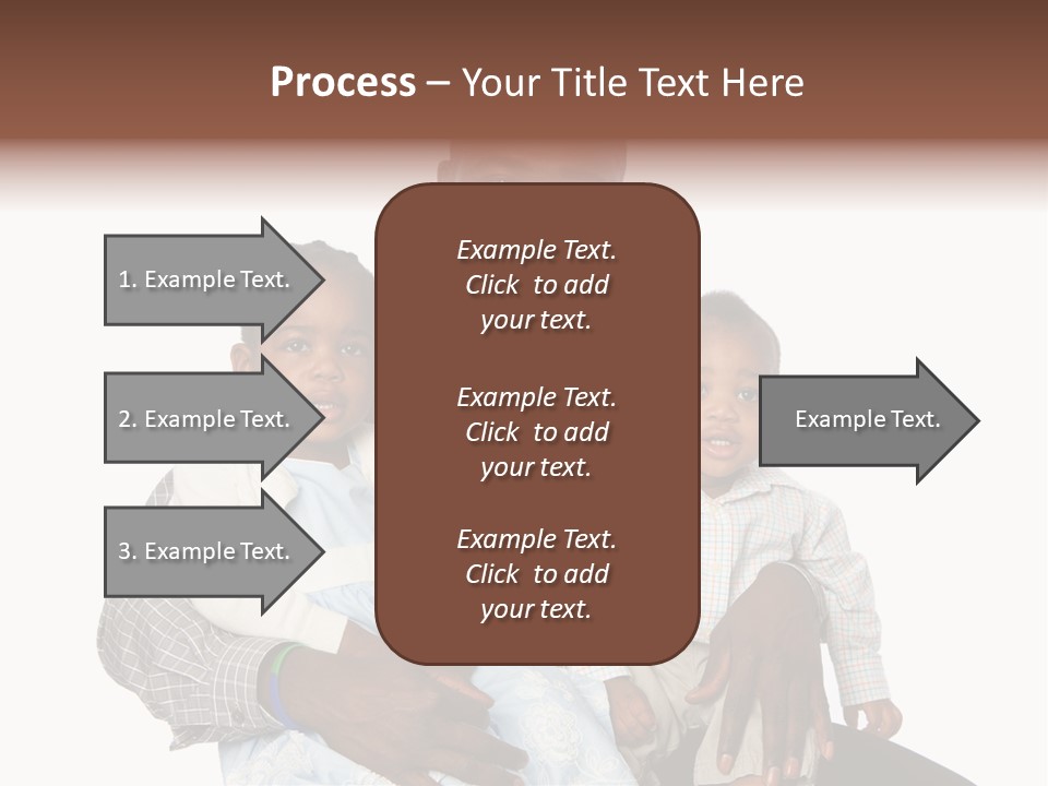 Closeup Shirt Black PowerPoint Template