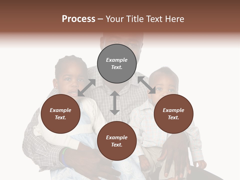 Closeup Shirt Black PowerPoint Template