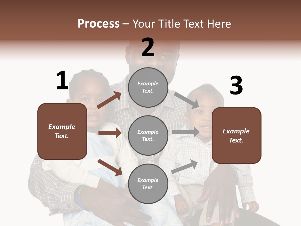 Closeup Shirt Black PowerPoint Template