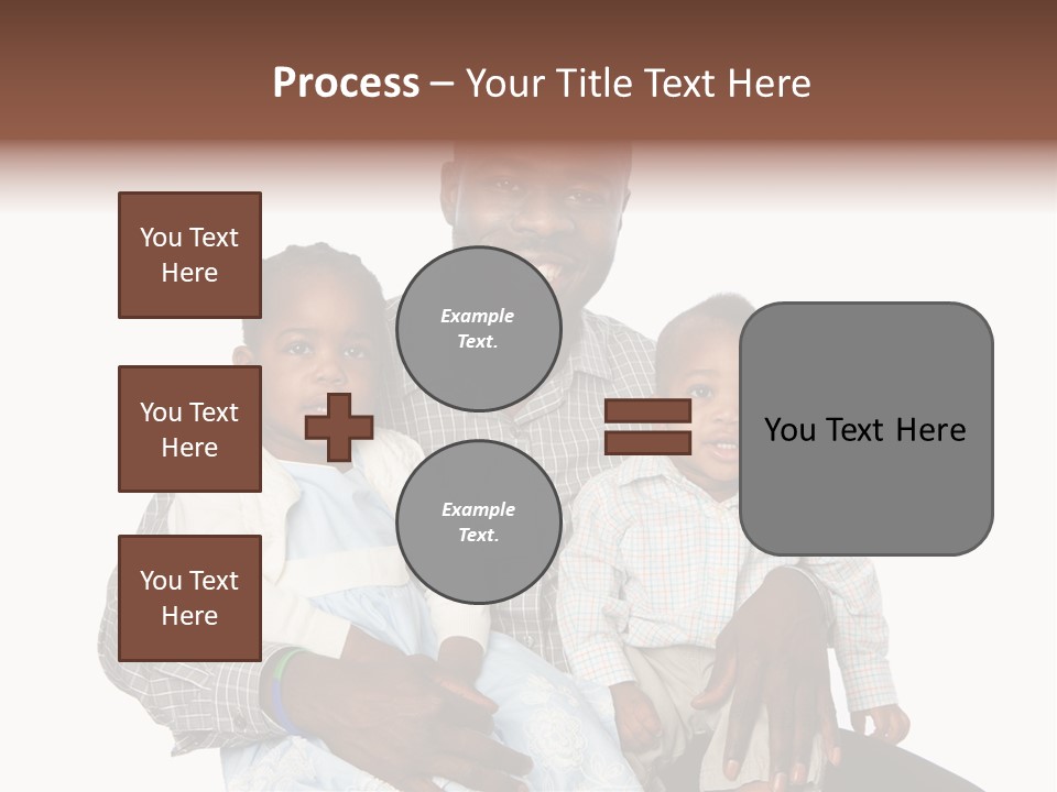 Closeup Shirt Black PowerPoint Template