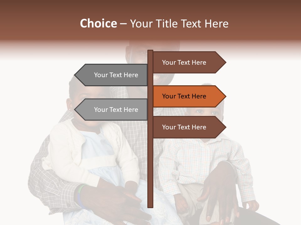 Closeup Shirt Black PowerPoint Template