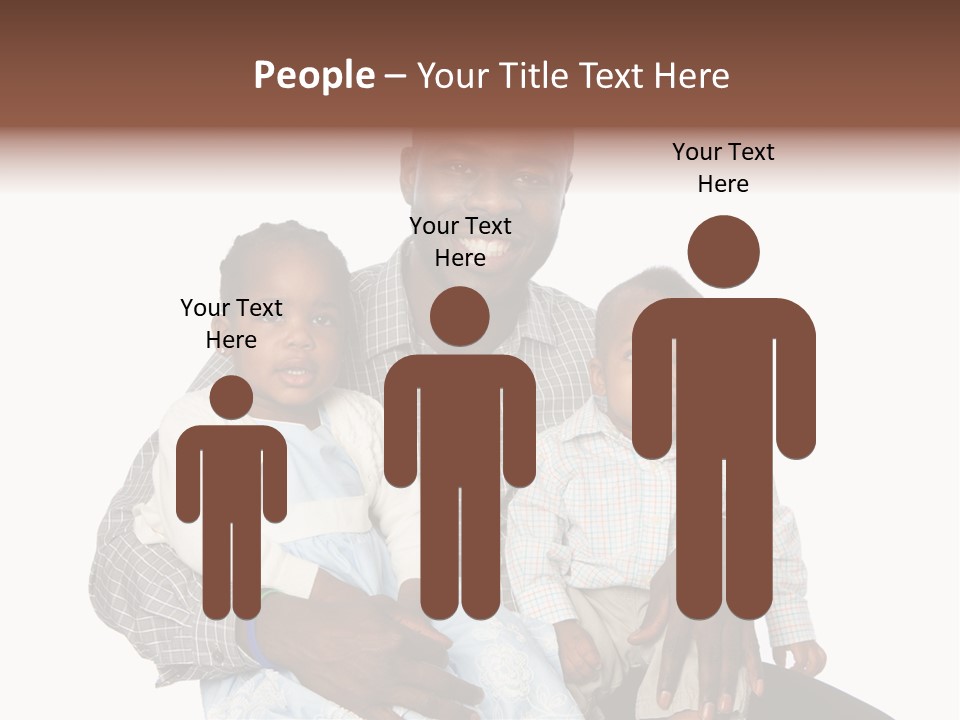 Closeup Shirt Black PowerPoint Template