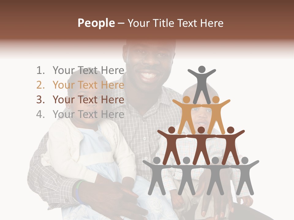 Closeup Shirt Black PowerPoint Template