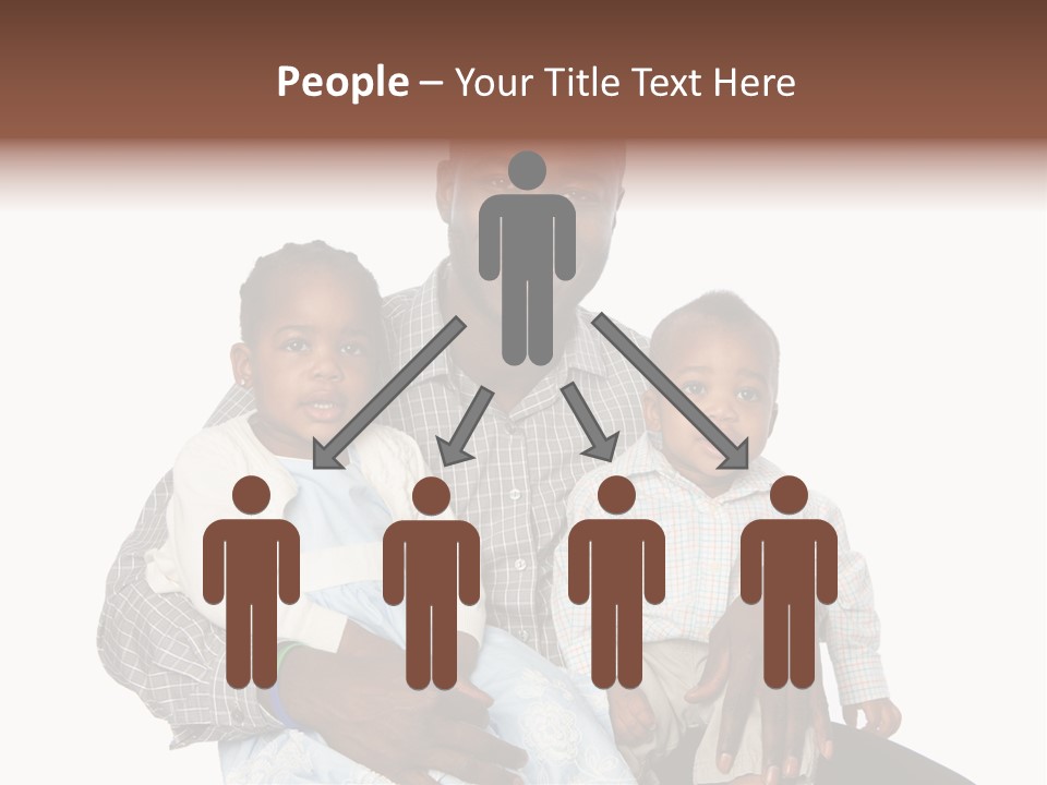 Closeup Shirt Black PowerPoint Template