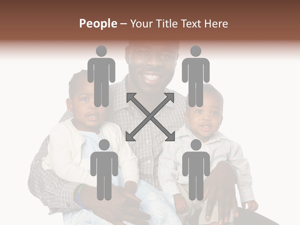 Closeup Shirt Black PowerPoint Template