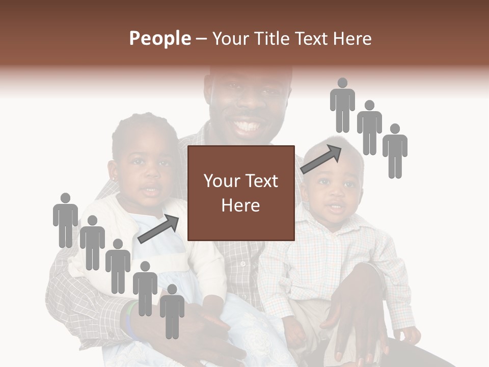 Closeup Shirt Black PowerPoint Template