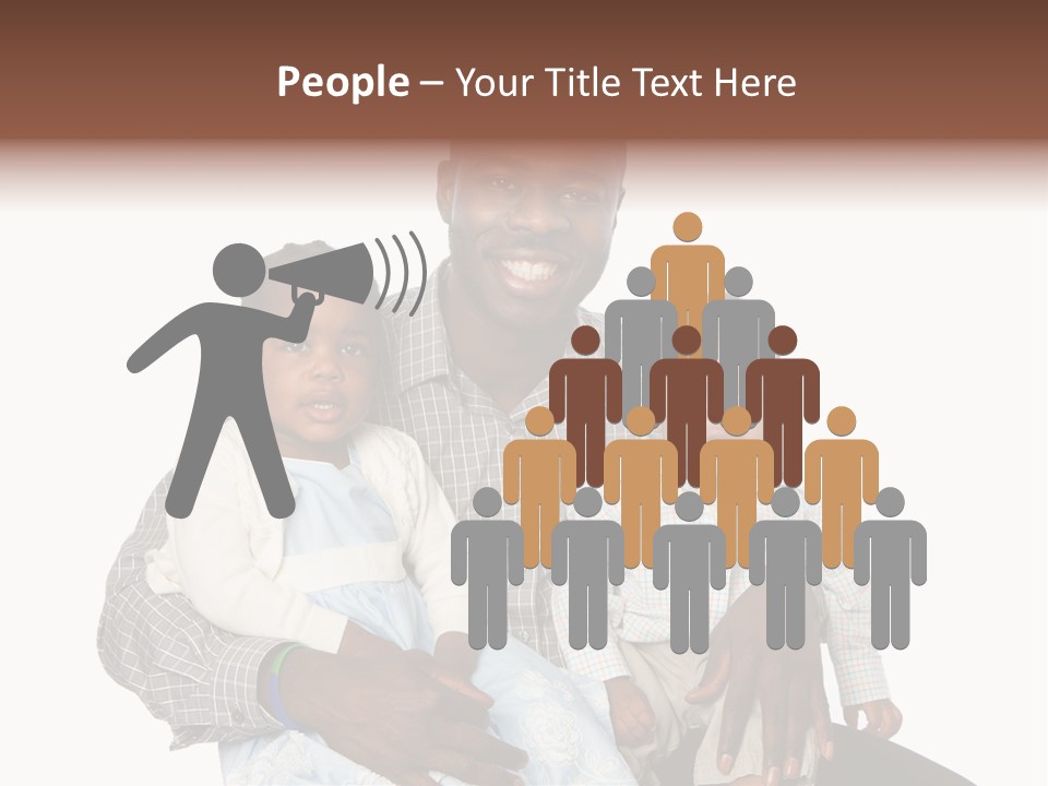 Closeup Shirt Black PowerPoint Template