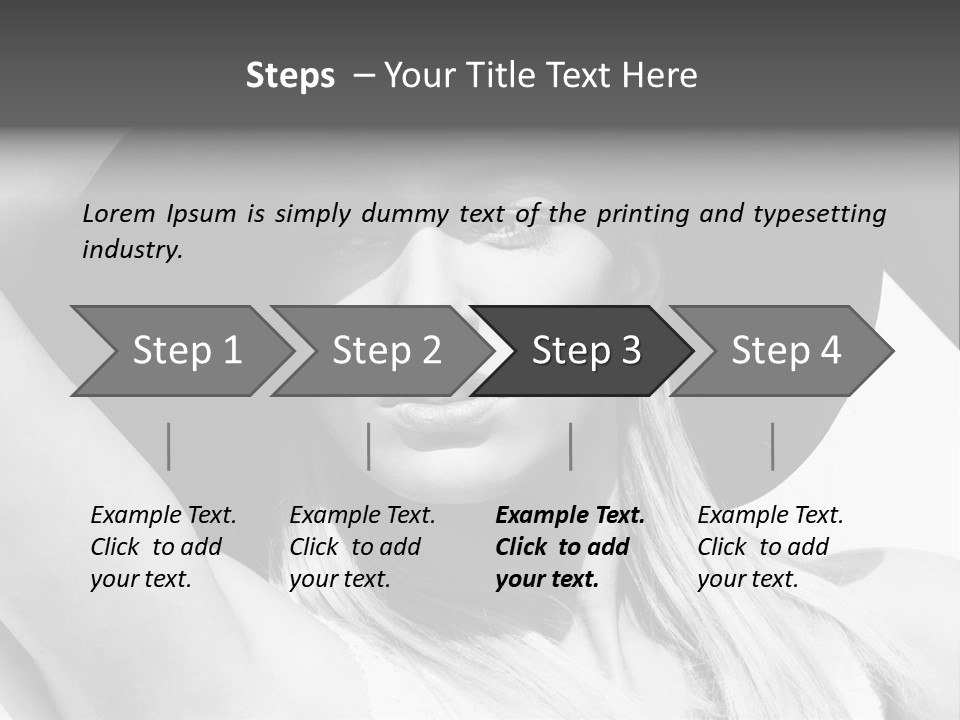 Exclusive Summer Hair PowerPoint Template