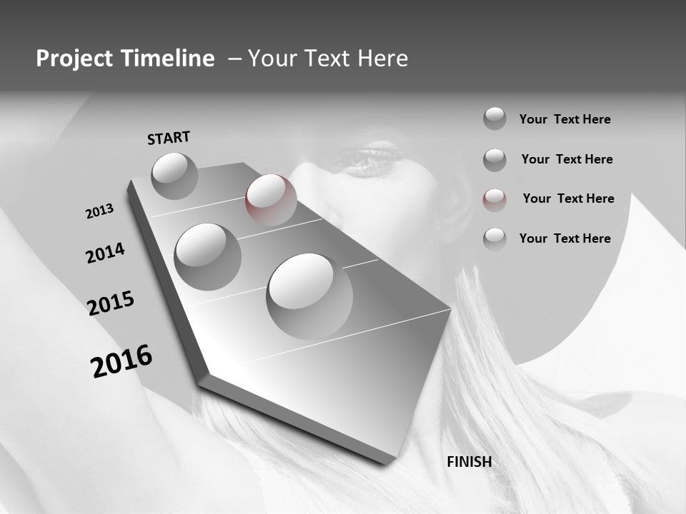 Exclusive Summer Hair PowerPoint Template