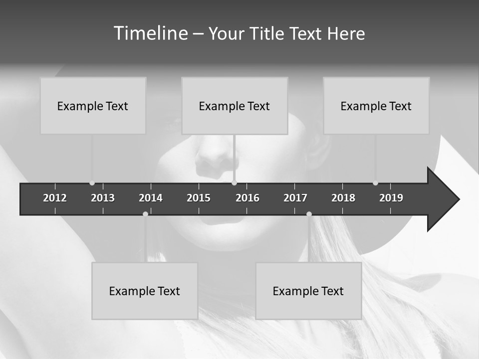 Exclusive Summer Hair PowerPoint Template