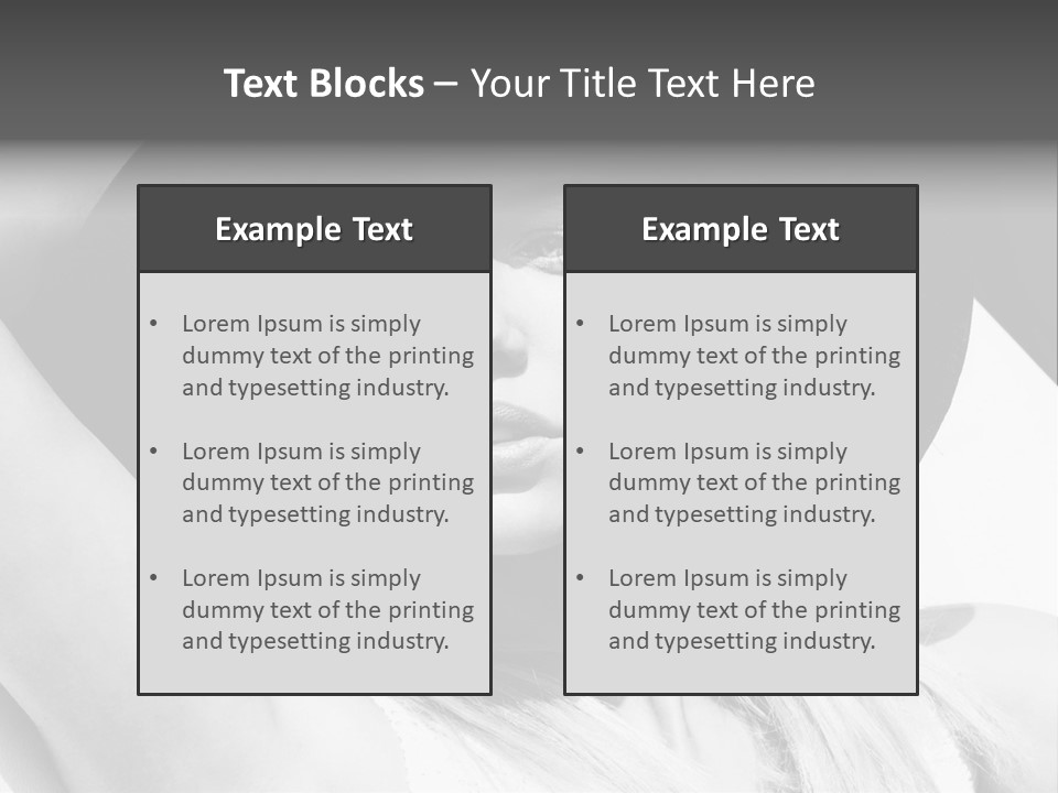 Exclusive Summer Hair PowerPoint Template