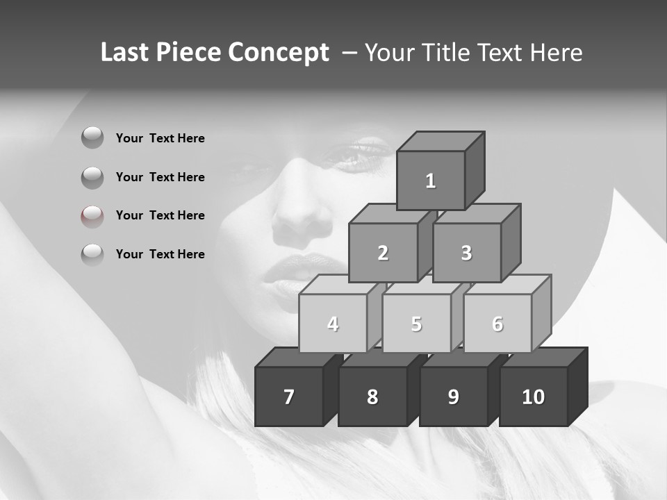 Exclusive Summer Hair PowerPoint Template