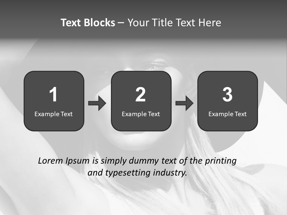 Exclusive Summer Hair PowerPoint Template