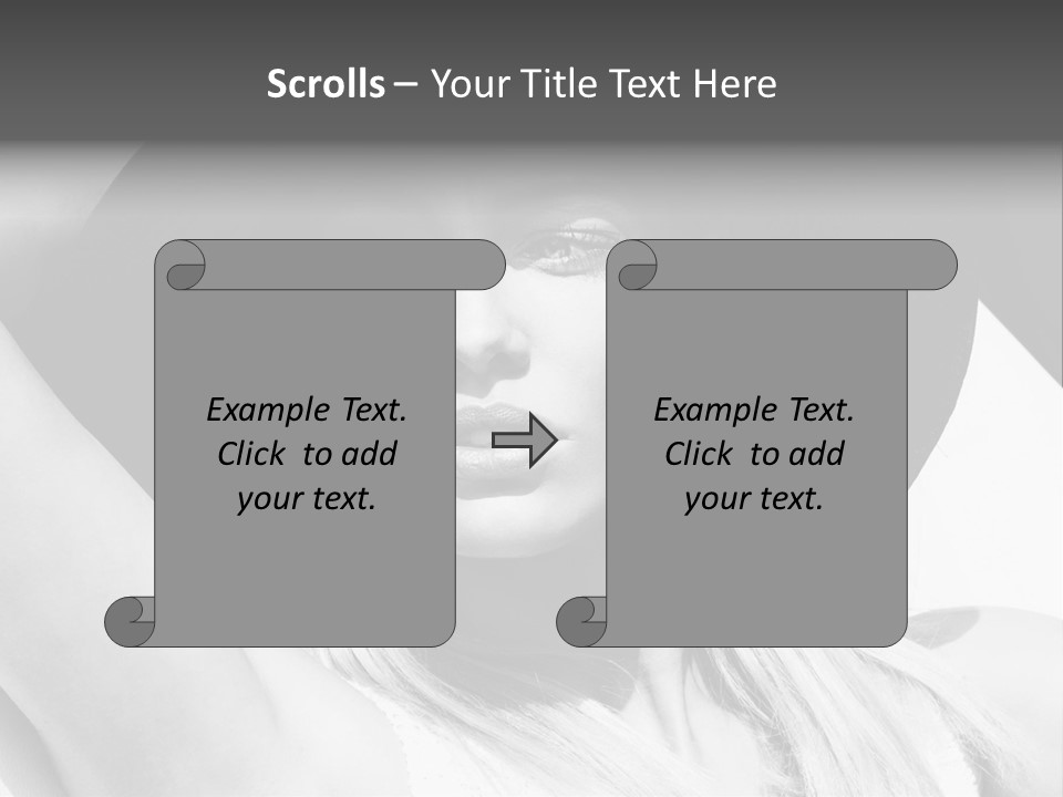 Exclusive Summer Hair PowerPoint Template
