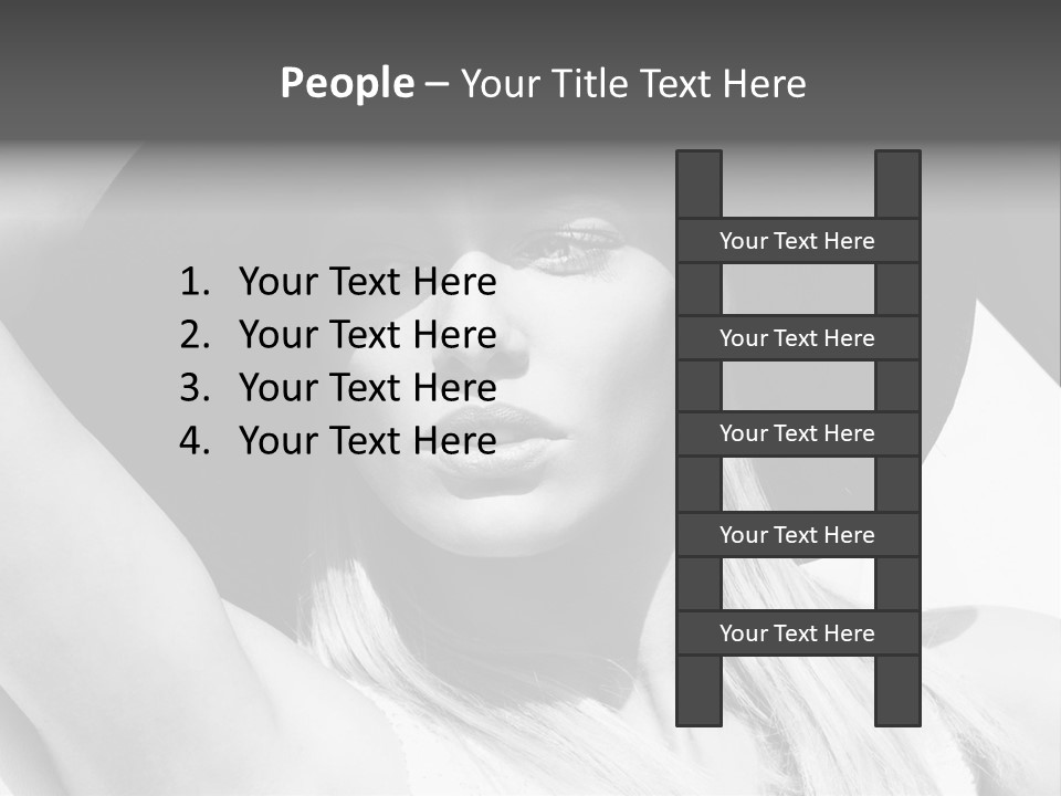 Exclusive Summer Hair PowerPoint Template