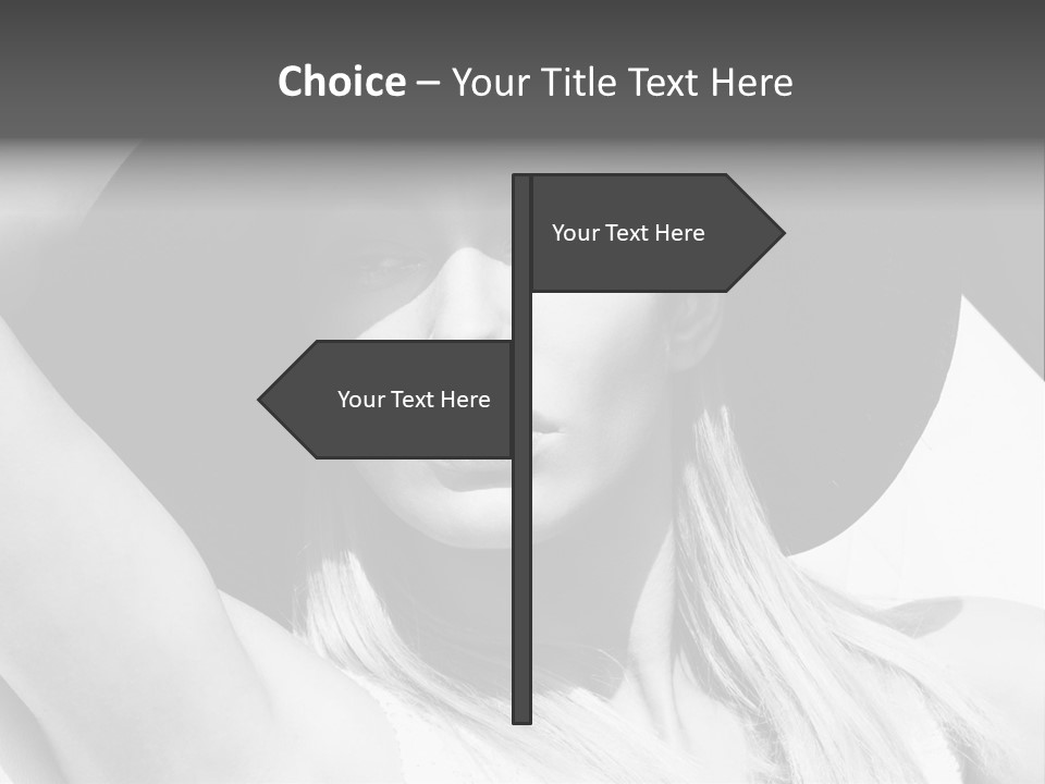 Exclusive Summer Hair PowerPoint Template