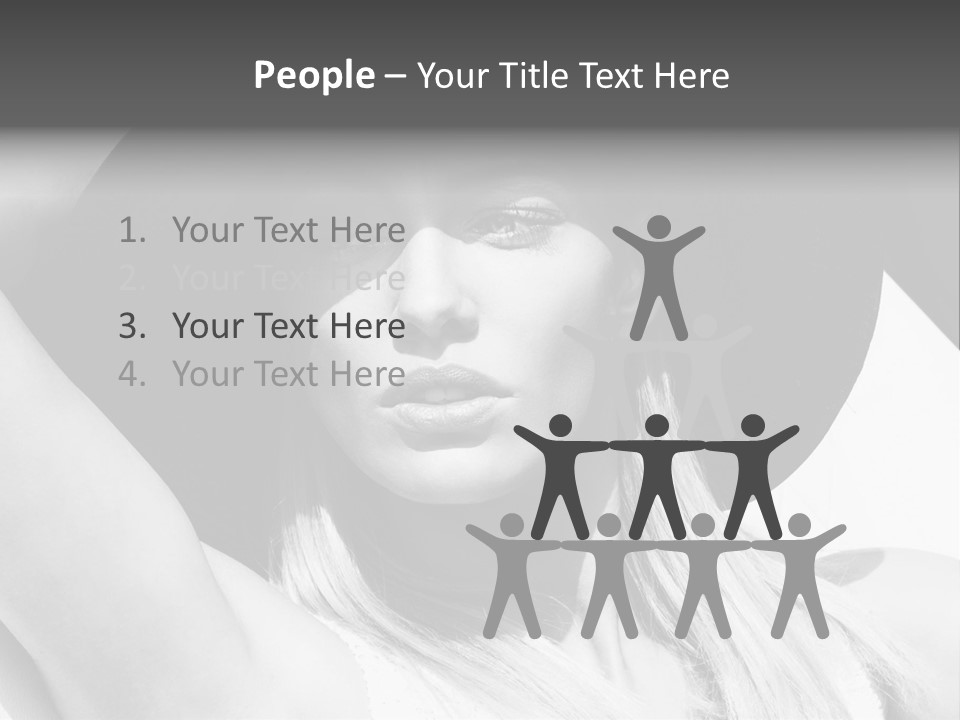 Exclusive Summer Hair PowerPoint Template