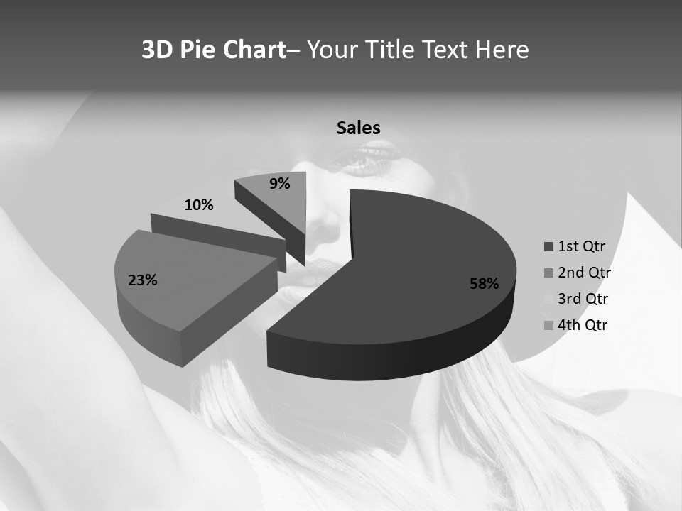Exclusive Summer Hair PowerPoint Template