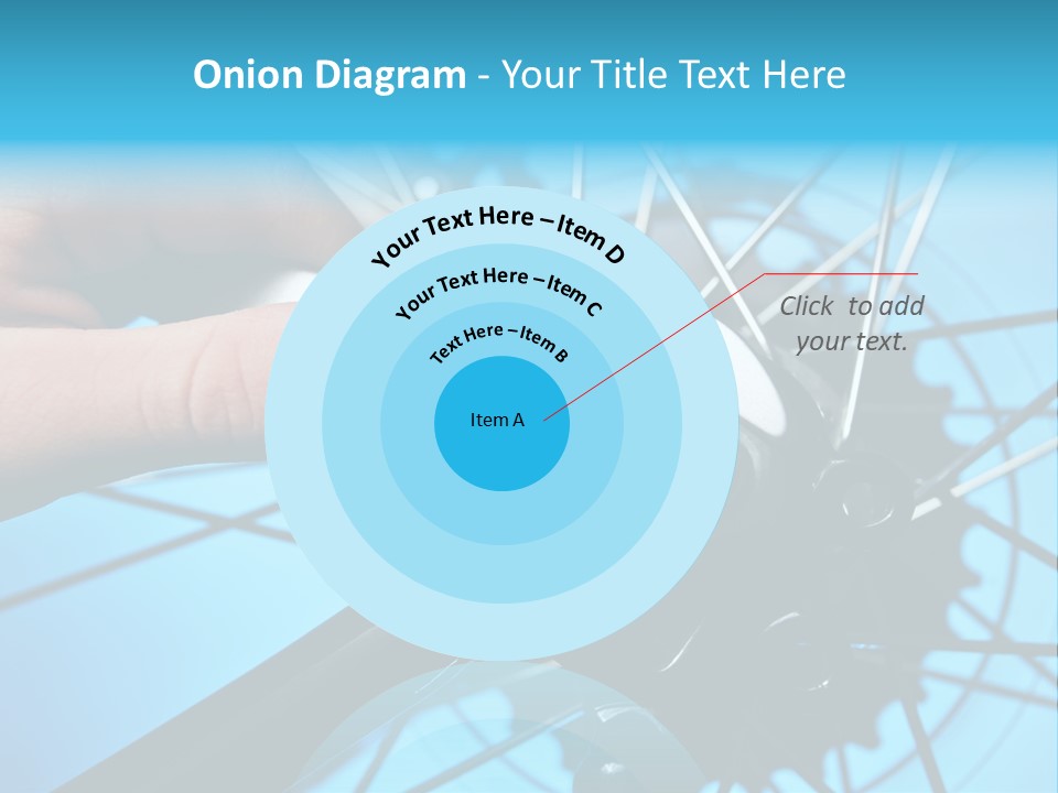 Wrench Hand Biker PowerPoint Template
