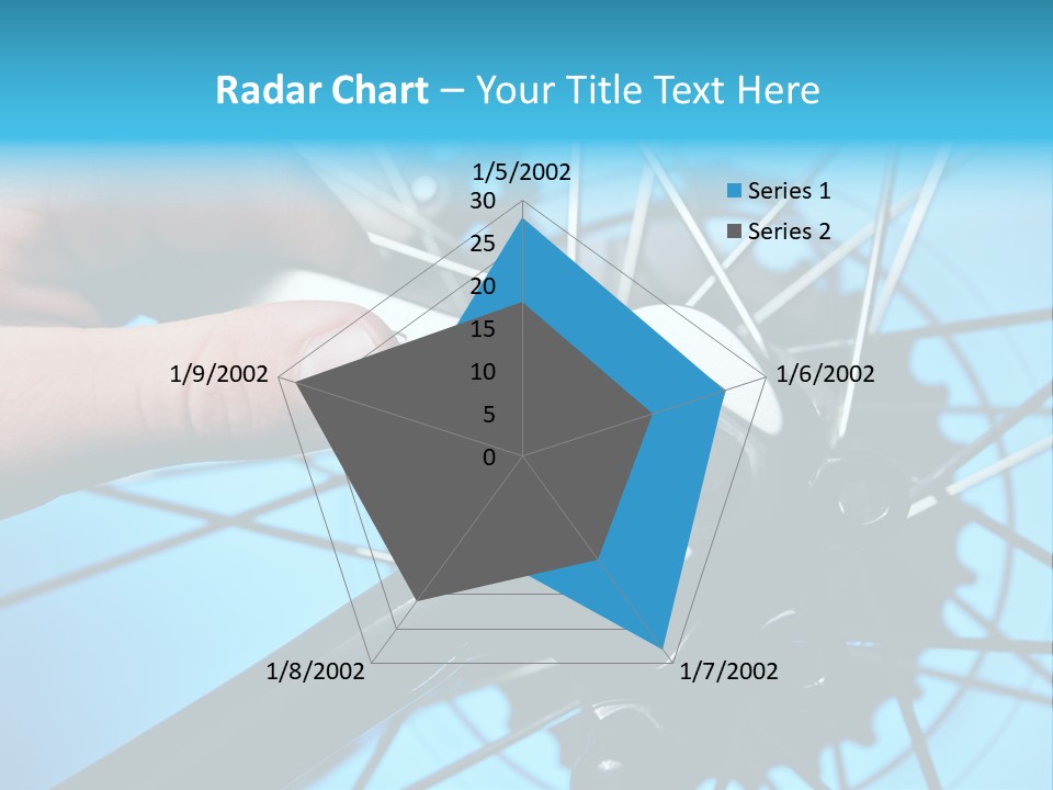 Wrench Hand Biker PowerPoint Template
