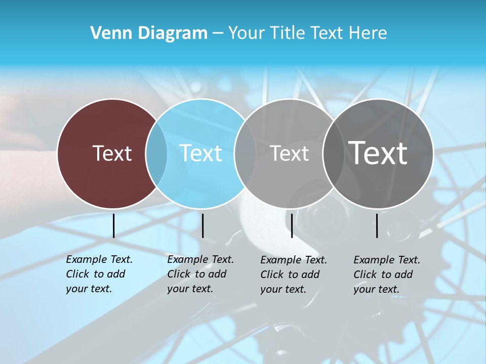 Wrench Hand Biker PowerPoint Template