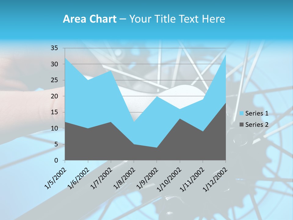 Wrench Hand Biker PowerPoint Template