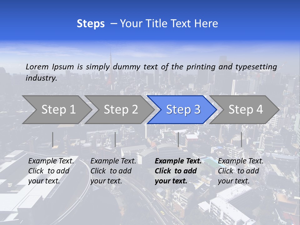Mount Futuristic Built PowerPoint Template