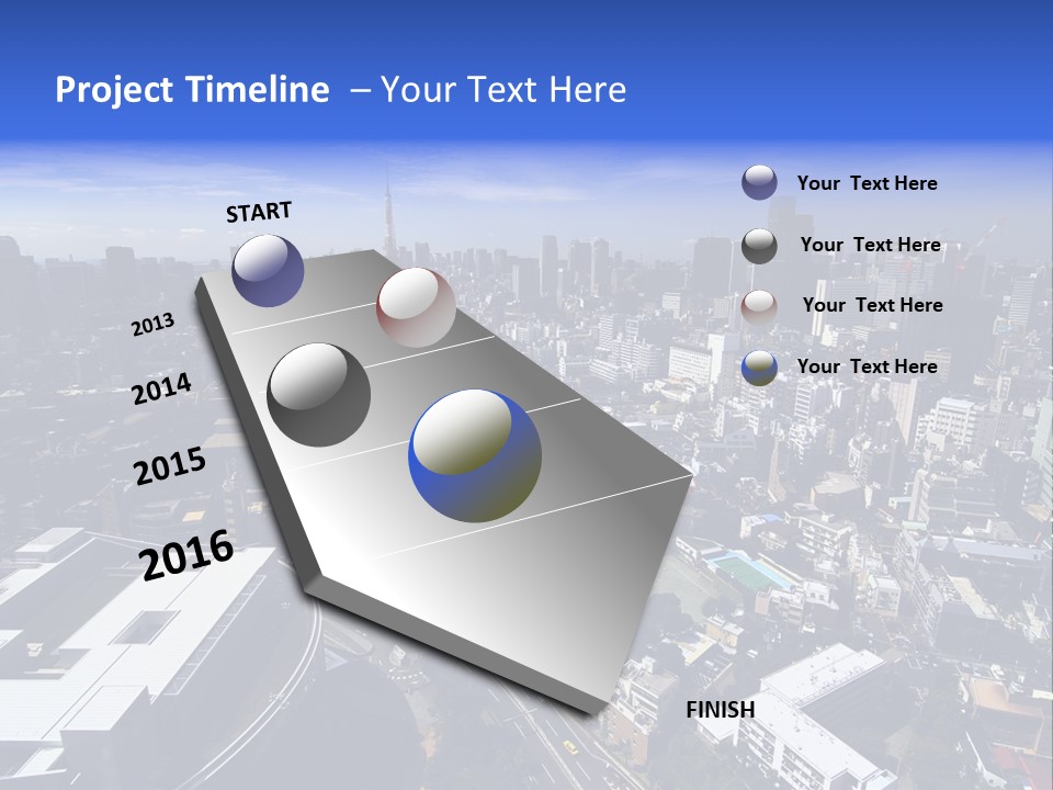 Mount Futuristic Built PowerPoint Template