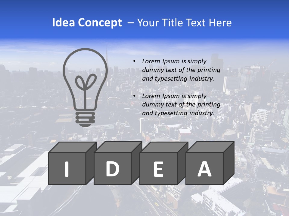 Mount Futuristic Built PowerPoint Template