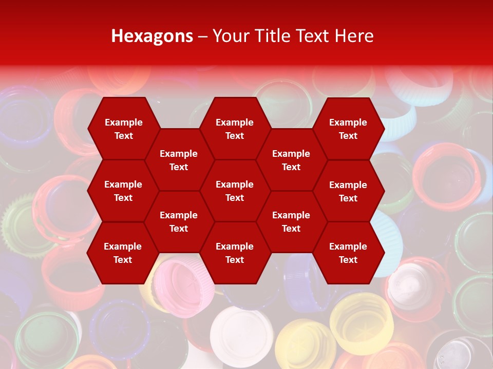 Reuse Bottle Mosaic PowerPoint Template