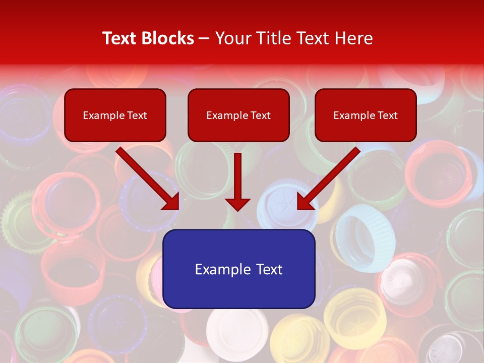 Reuse Bottle Mosaic PowerPoint Template