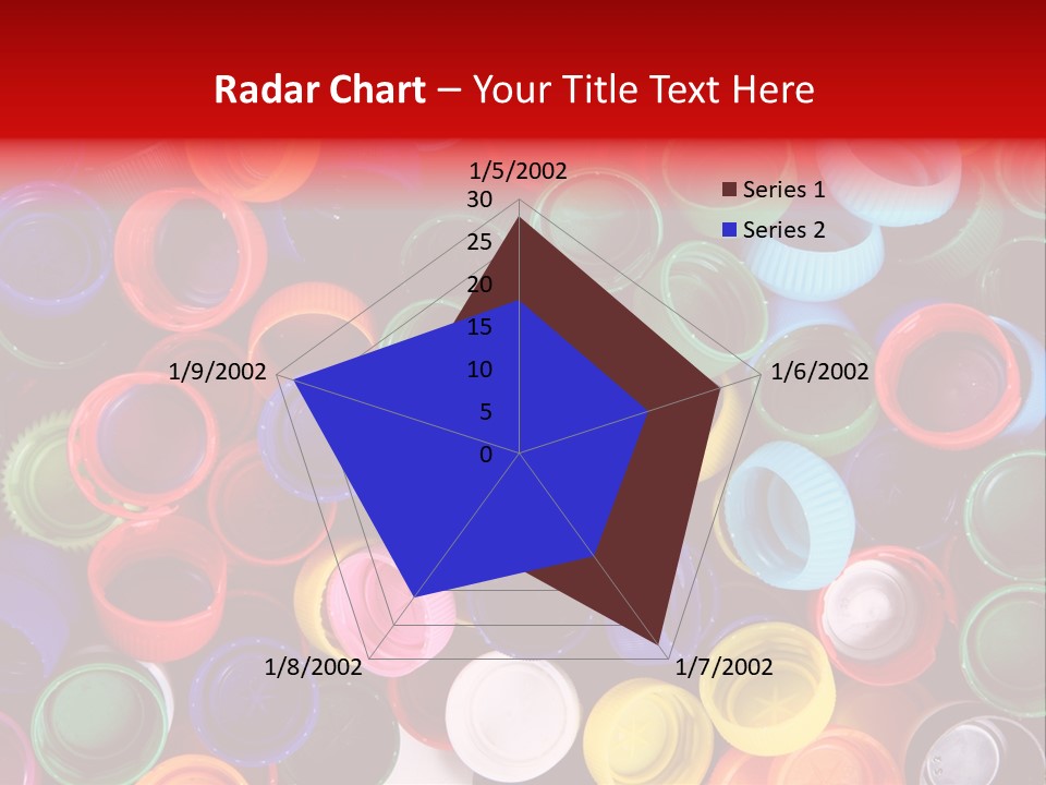 Reuse Bottle Mosaic PowerPoint Template