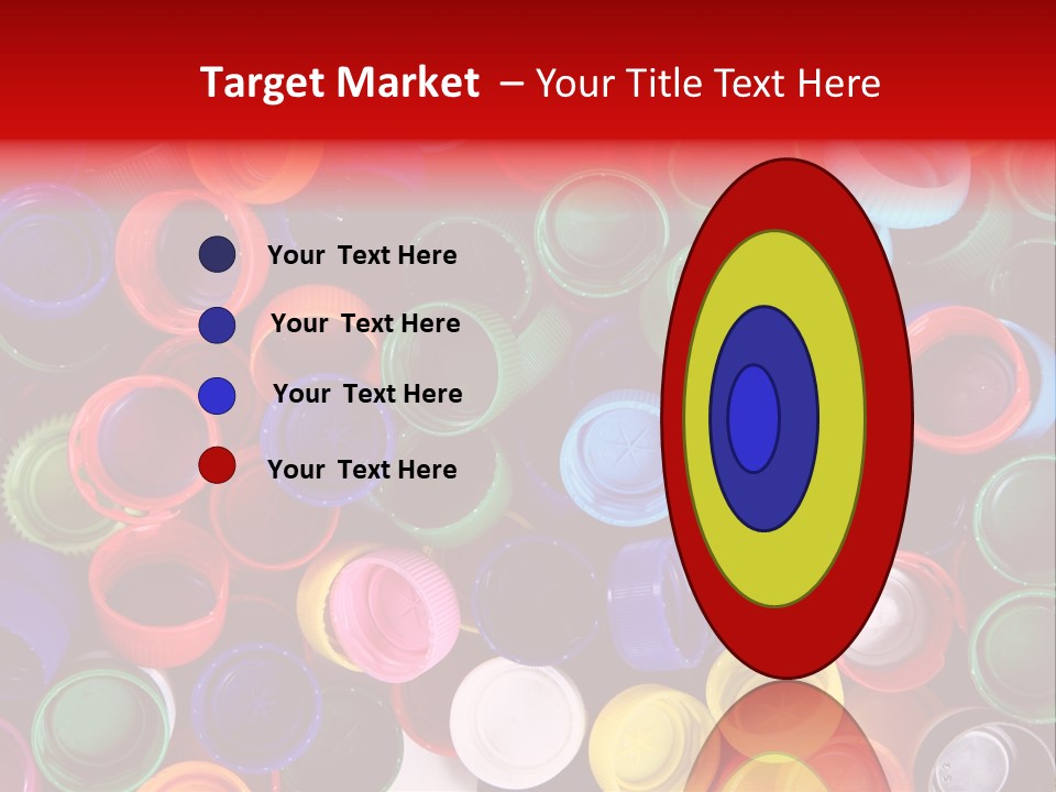 Reuse Bottle Mosaic PowerPoint Template