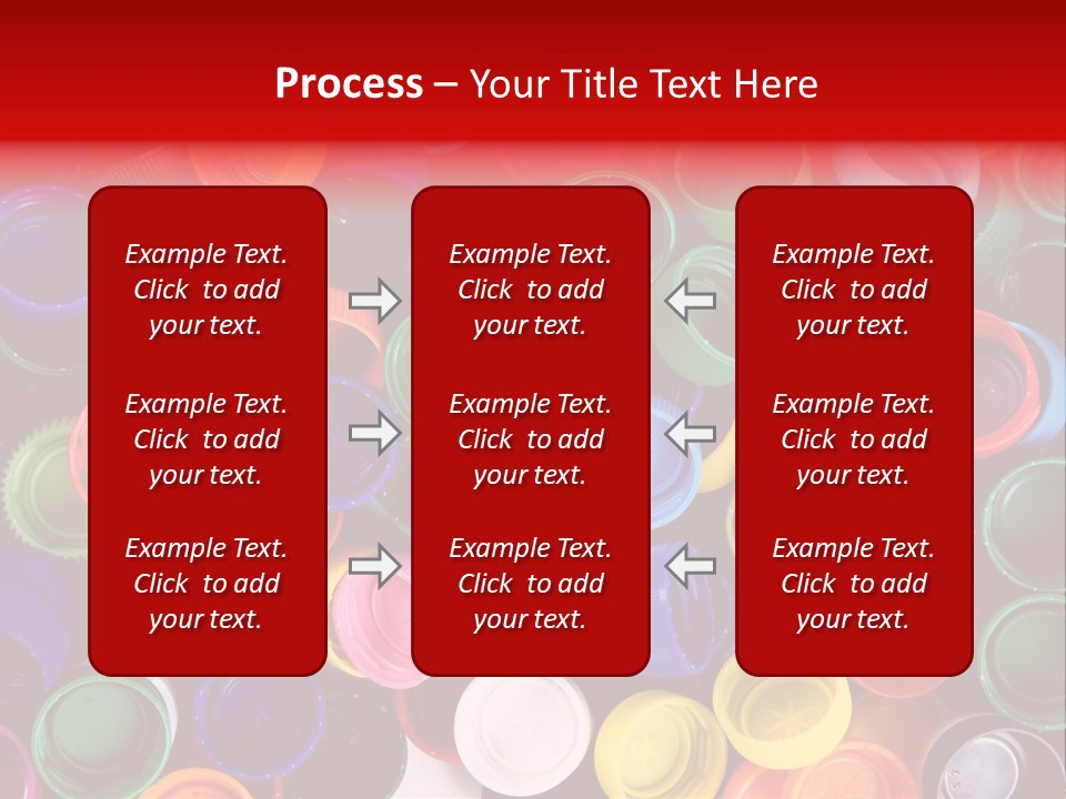 Reuse Bottle Mosaic PowerPoint Template