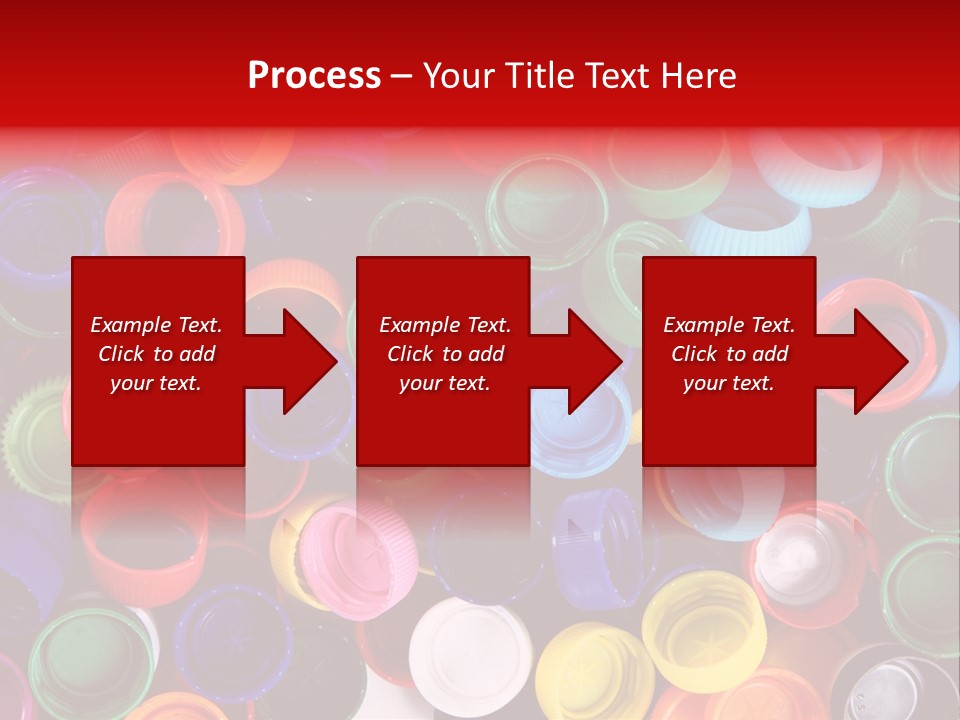 Reuse Bottle Mosaic PowerPoint Template