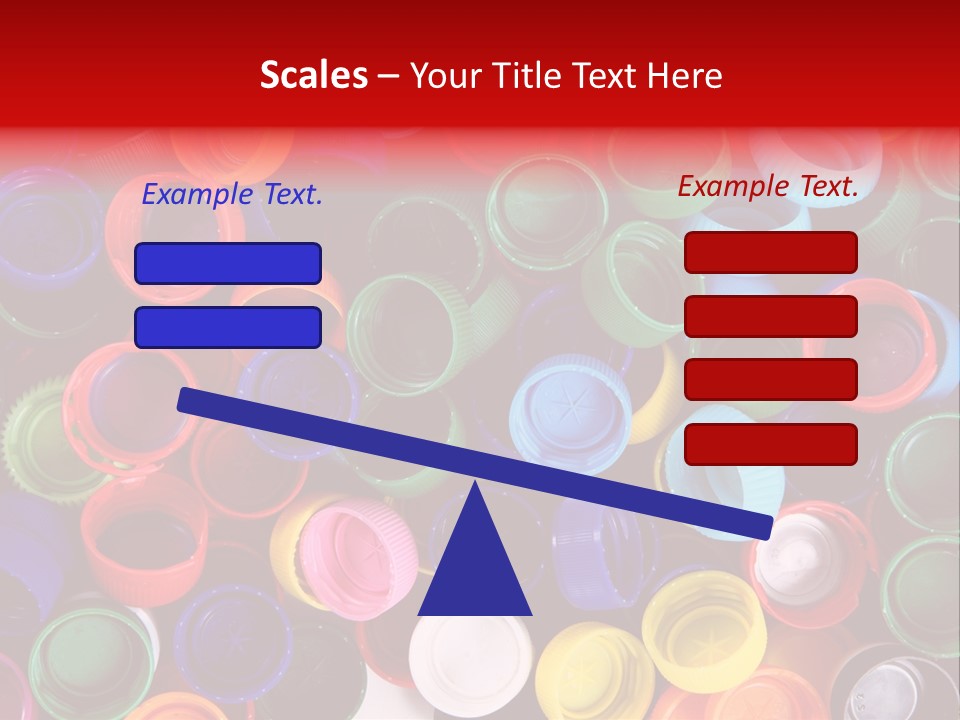 Reuse Bottle Mosaic PowerPoint Template