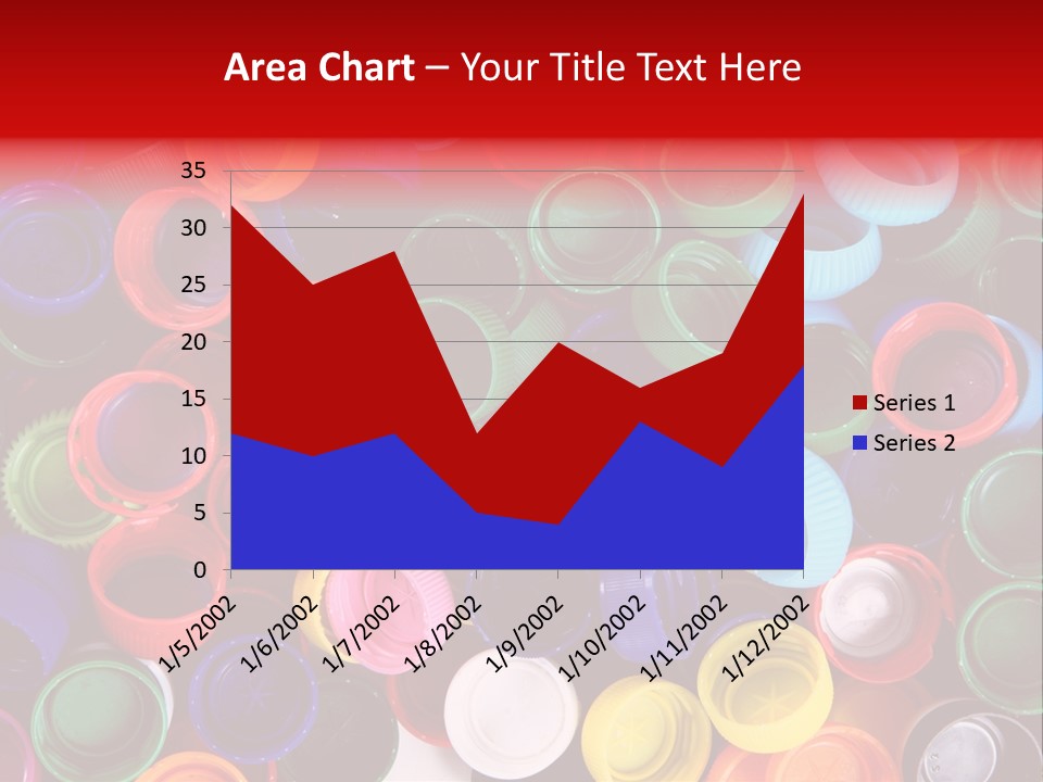 Reuse Bottle Mosaic PowerPoint Template