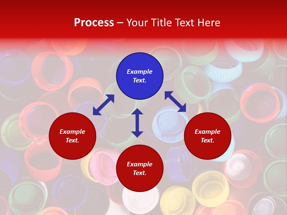 Reuse Bottle Mosaic PowerPoint Template