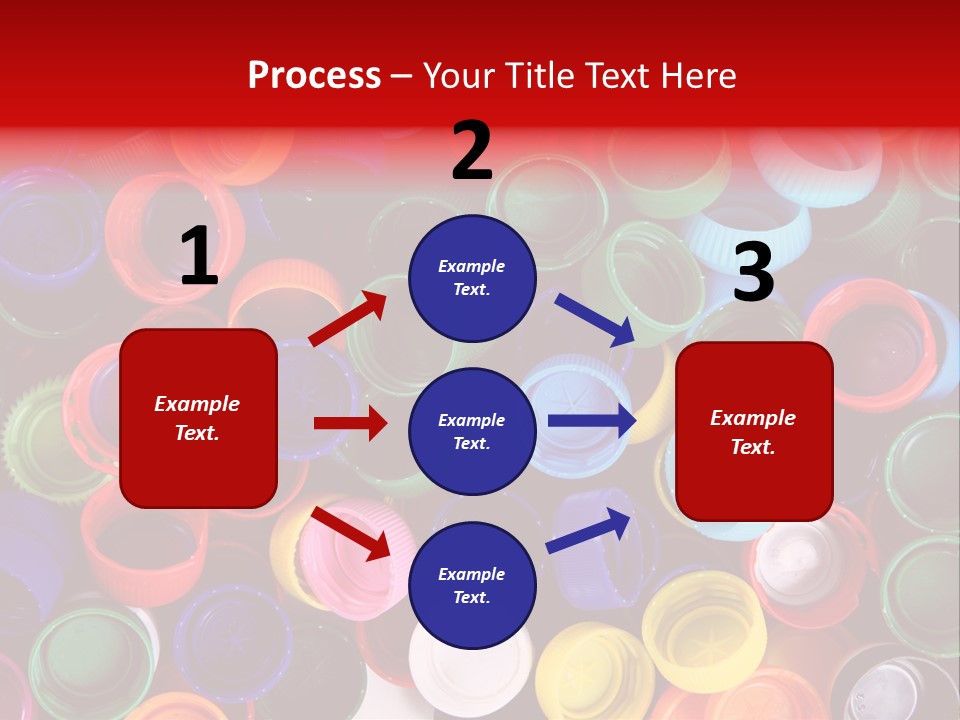 Reuse Bottle Mosaic PowerPoint Template