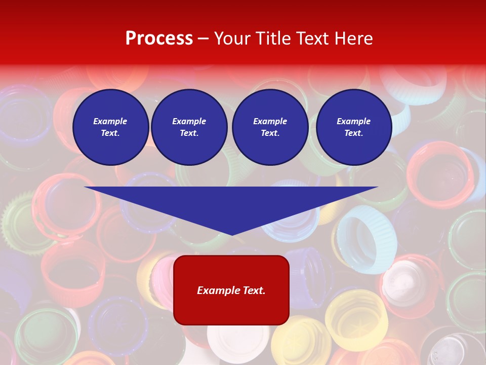 Reuse Bottle Mosaic PowerPoint Template