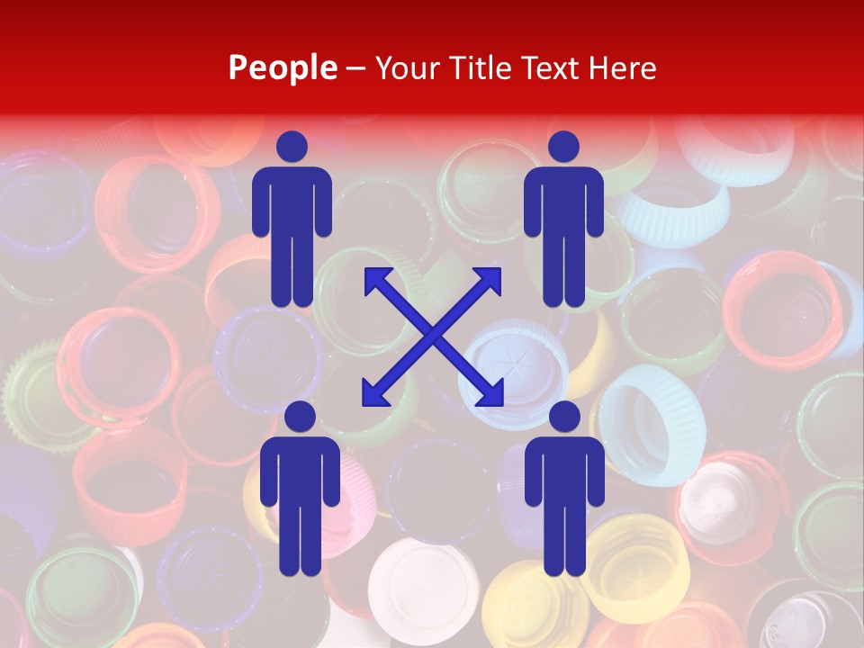 Reuse Bottle Mosaic PowerPoint Template