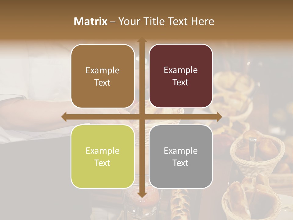 Uniform Cooking Delicious PowerPoint Template