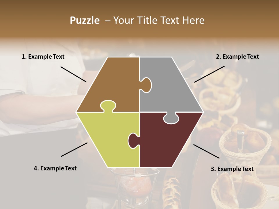 Uniform Cooking Delicious PowerPoint Template