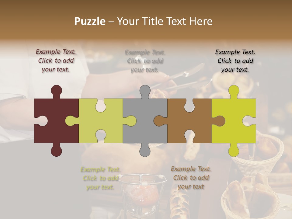 Uniform Cooking Delicious PowerPoint Template