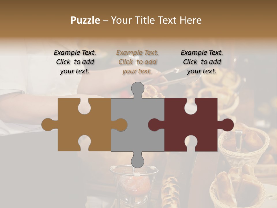 Uniform Cooking Delicious PowerPoint Template