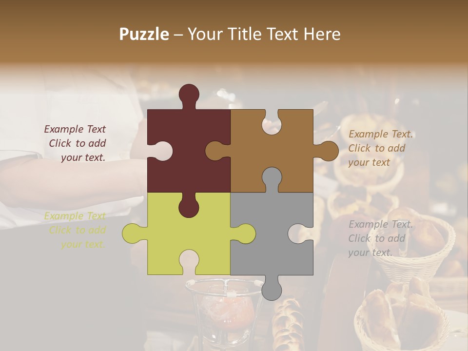 Uniform Cooking Delicious PowerPoint Template